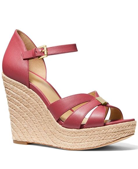 michael michael kors women's maggie espadrille wedge sandals|MICHAEL Michael Kors .